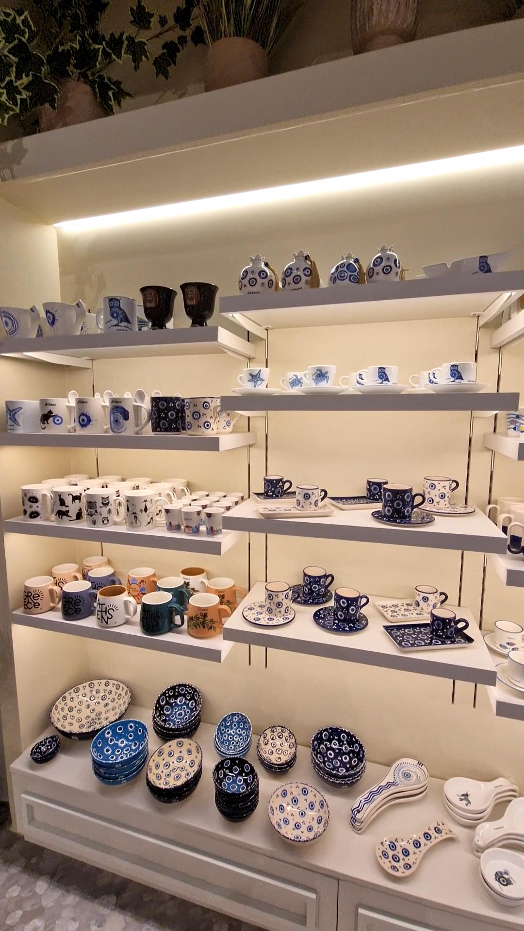 Ceramic and glass souvenirs