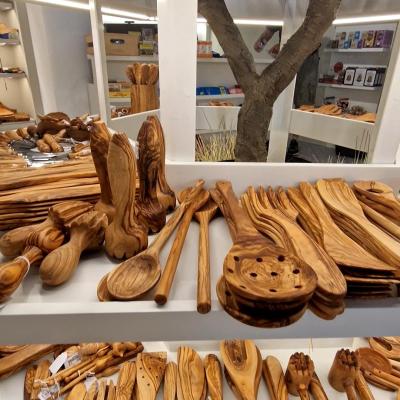 Handcrafted Household Tools From Olive Wood